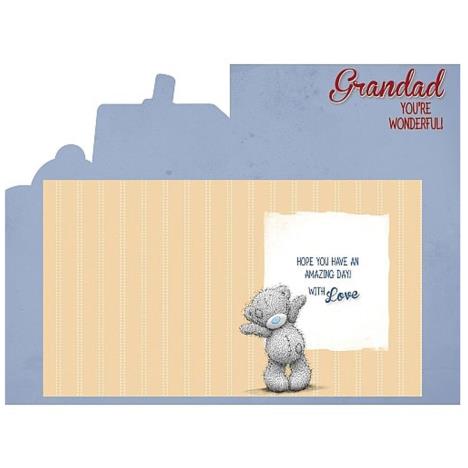 Grandad You're Wonderful Me to You Bear Fathers Day Card Extra Image 1